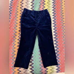 Burberry Boys Velour Pants Sz 3